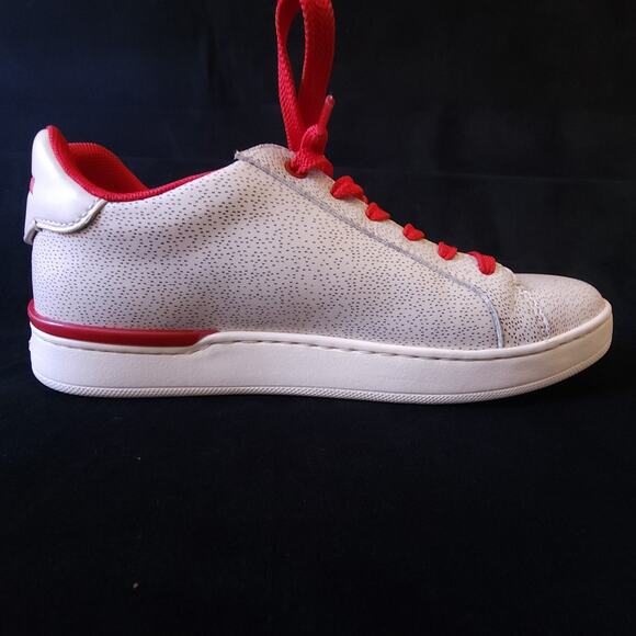 Coach Disney Mickey Mouse Keith Haring Clip Low Top Sneakers Shoes Womens Size 8 - Picture 9 of 9